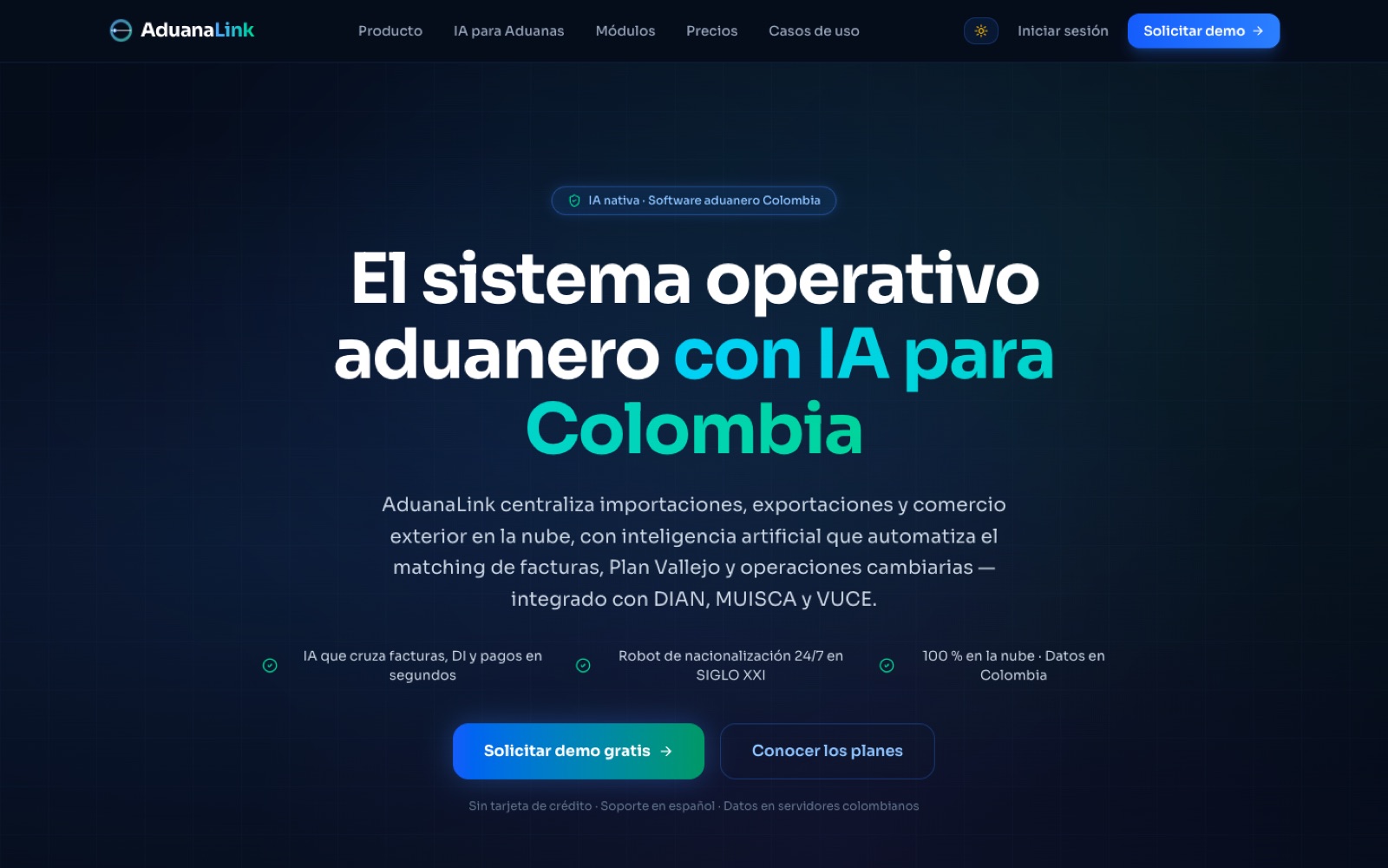 AduanaLink screenshot